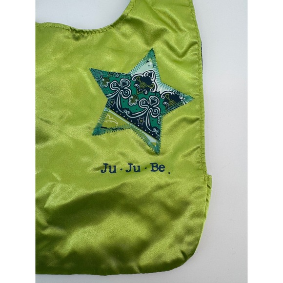 JuJuBe BeNeat Reversible Baby Bib Seaglass Star Agion Teflon Fabric Protector - Picture 2 of 9
